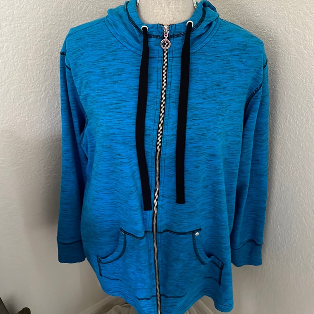 Coral Bay Woman’s Long Sleeve Hooded Sweatshirt Size 3X